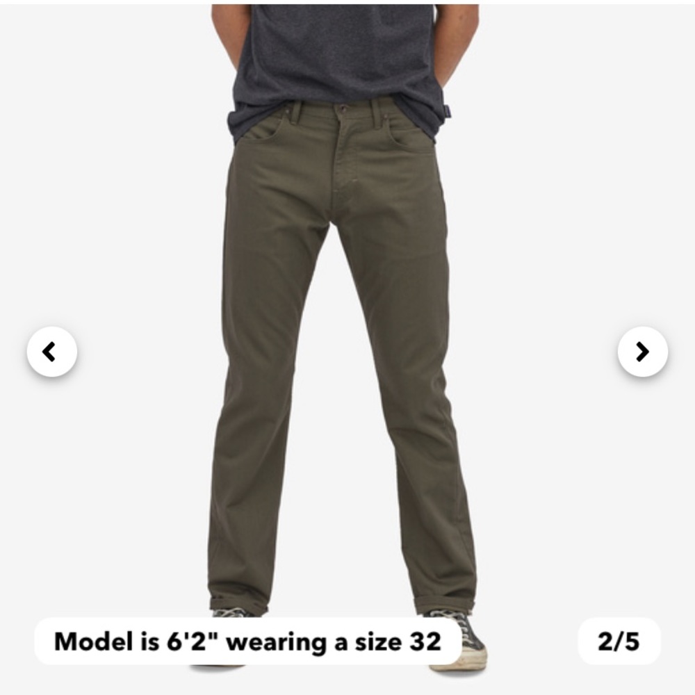 Men’s performance twill jeans
